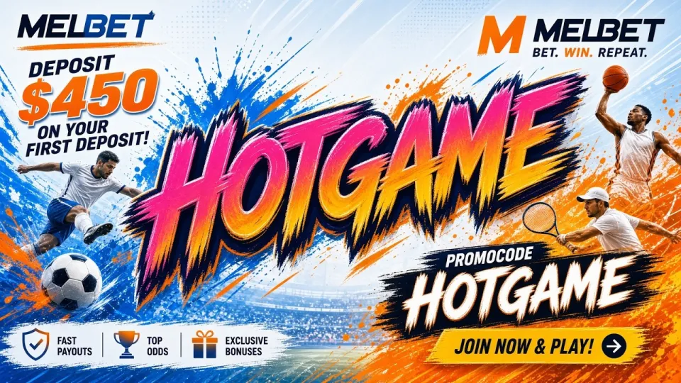 Melbet registration in 2026 with promo code HOTGAME and a working sign-up walkthrough